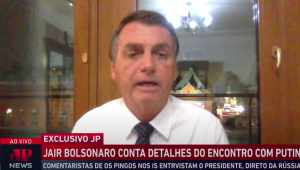 Jair Bolsonaro em Os Pingos Nos Is