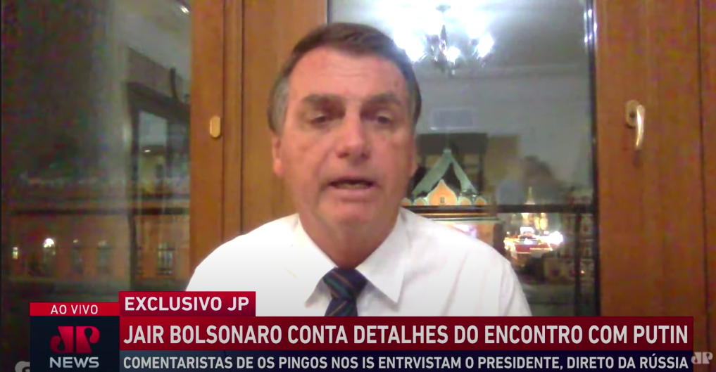 Jair Bolsonaro em Os Pingos Nos Is