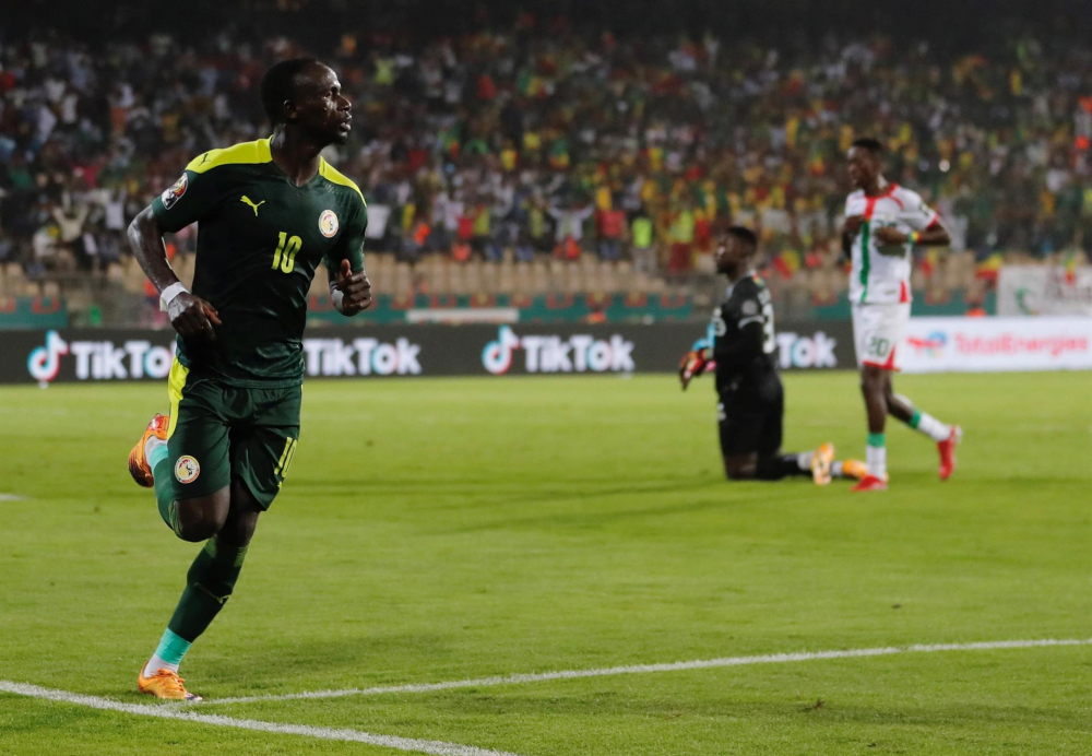 Sadio Mané foi um dos destaques de Senegal na Copa Africana