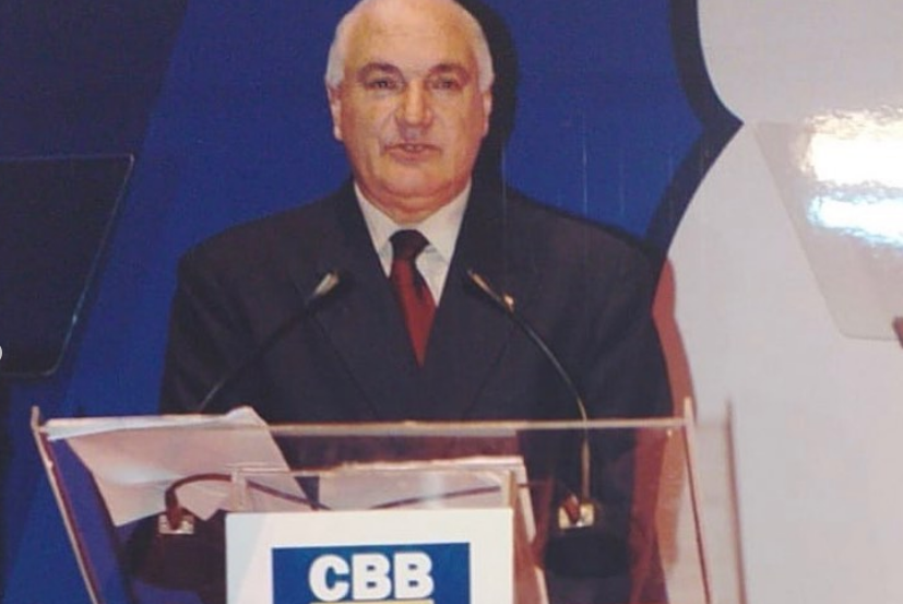 Gerasime Bozikis, ex-presidente da CBB, morreu nesta sexta-feira, 4