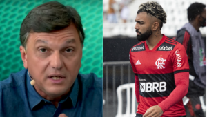 Mauro Cezar Pereira criticou Gabigol após a derrota para o Flamengo diante do Galo nos pênaltis