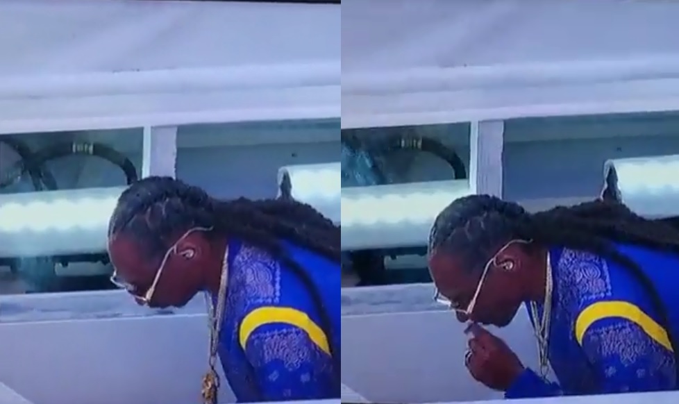 Snoop Dogg fuma maconha no Super Bowl