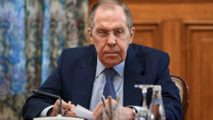 ministro das Relações Exteriores da Rússia, Sergei Lavrov