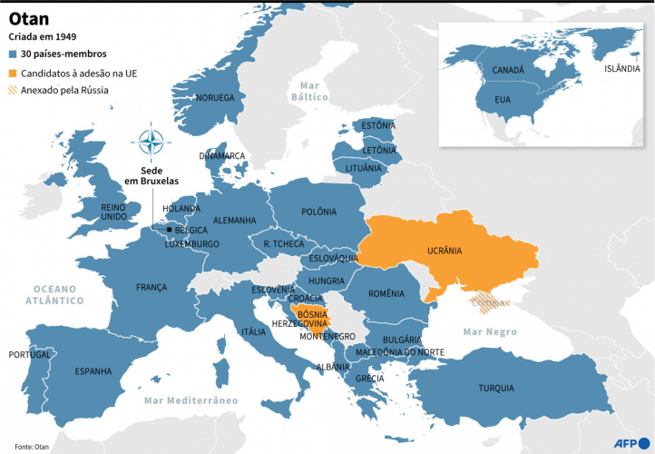 Países membros da OTAN