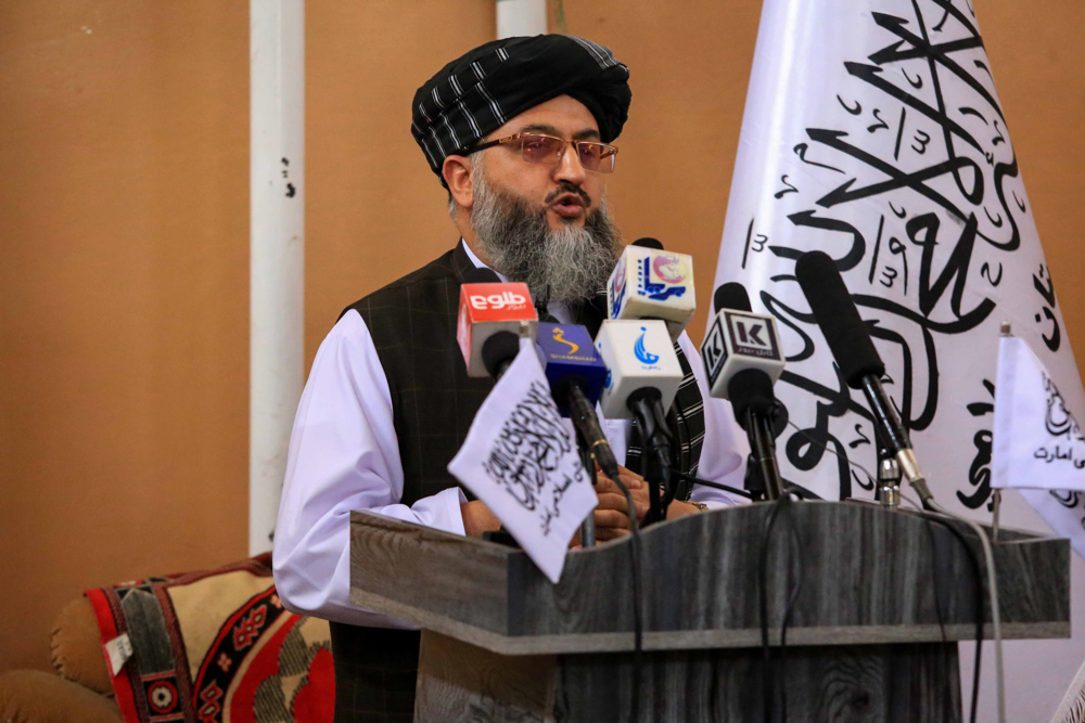 Mohammad Arif, ministro do Talibã para a Propagação da Virtude e Prevenção do Vício