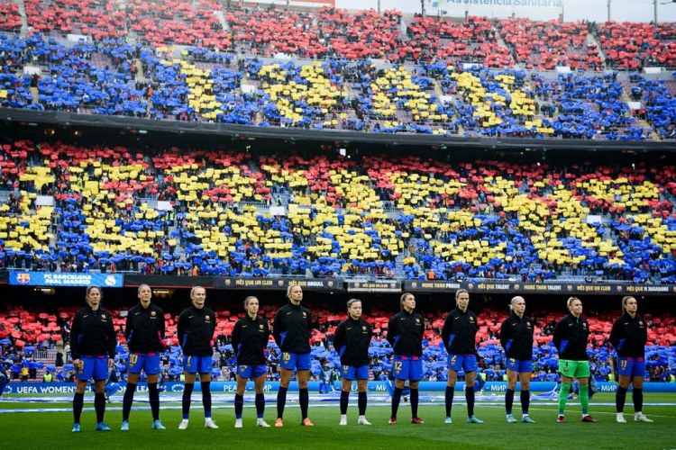 Barcelona goleia Real Madrid em jogo com maior público da história do futebol feminino 3 barcelona feminino