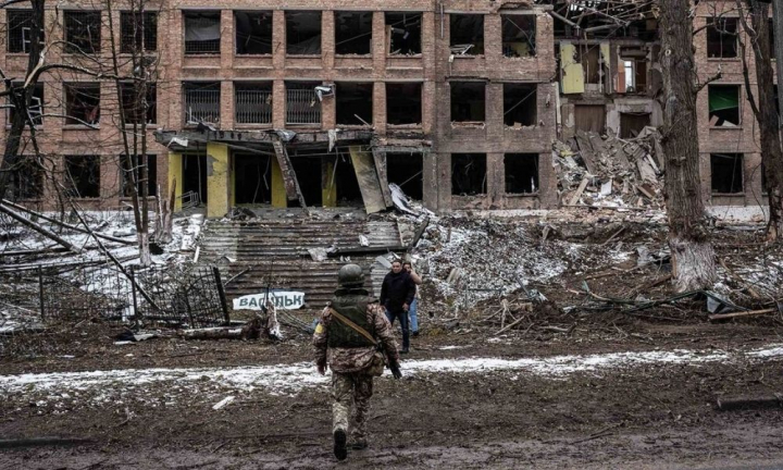 Bombardeio na ucrânia