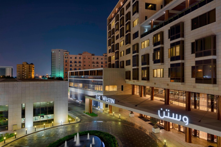 A CBF escolheu o Westin Doha Hotel & Spa como sede da seleção brasileira no Catar