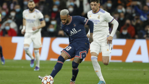 Neymar não conseguiu evitar a eliminação do PSG para o Real Madrid