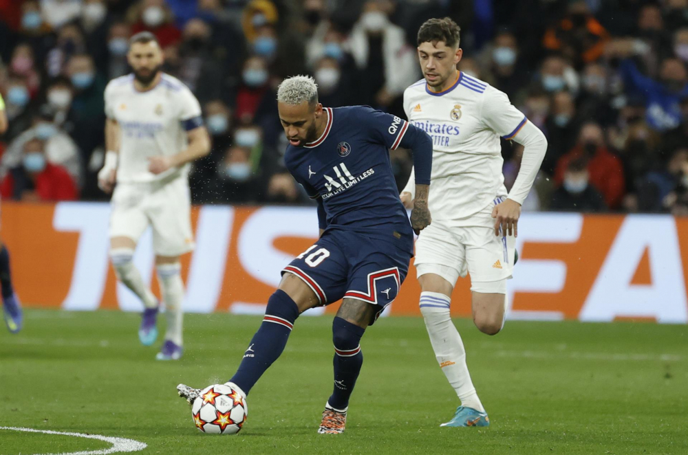 Neymar não conseguiu evitar a eliminação do PSG para o Real Madrid