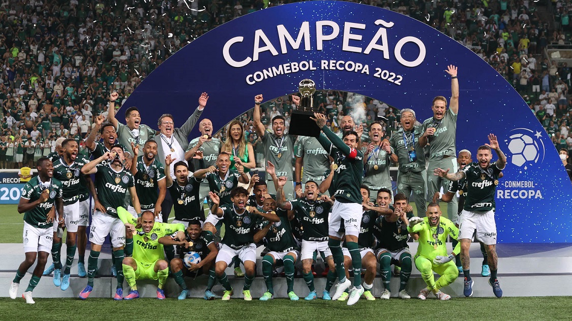 Palmeiras foi campeão da Recopa Sul-Americana