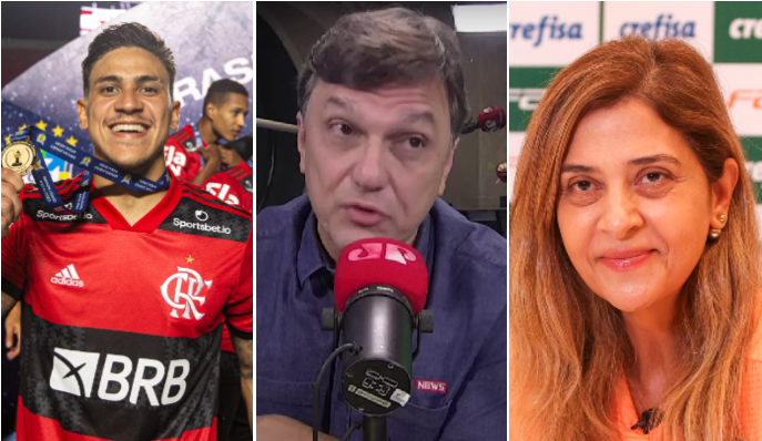 Mauro Cezar Pereira ironizou a proposta feita pelo Palmeiras por Pedro, do Flamengo