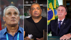 Vampeta criticou Tite por não querer cumprimentar Bolsonaro em caso de hexa da seleção brasileira