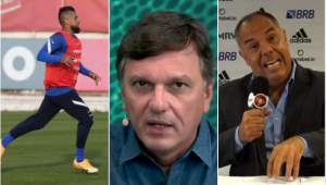 Mauro Cezar Pereira criticou Vidal por declarações envolvendo o Flamengo