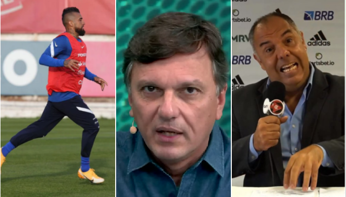 Mauro Cezar Pereira criticou Vidal por declarações envolvendo o Flamengo