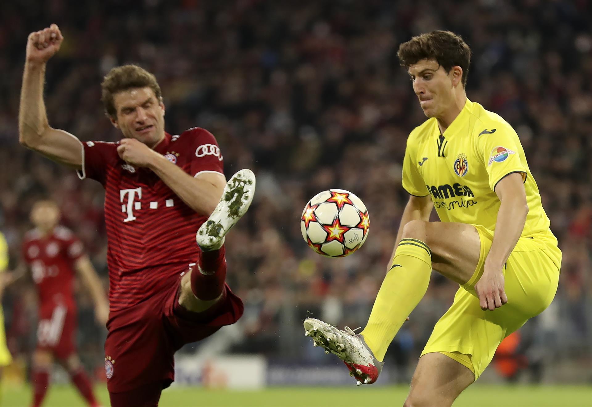 O Villarreal eliminou o Bayern de Munique da Liga dos Campeões