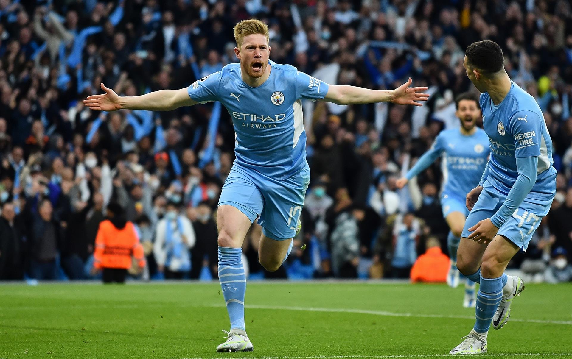 Real Madrid x Manchester City: De Bruyne é eleito o melhor do jogo, liga  dos campeões