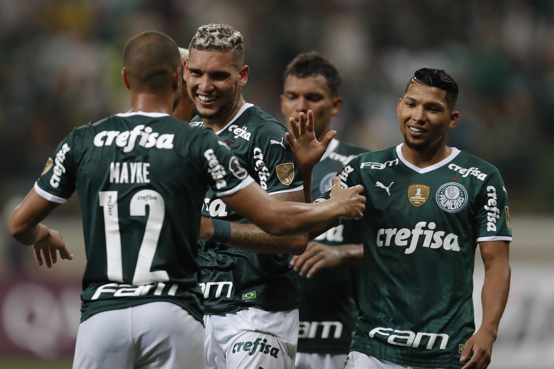 O Palmeiras fez 8 a 1 sobre o Independiente Petrolero na Libertadores