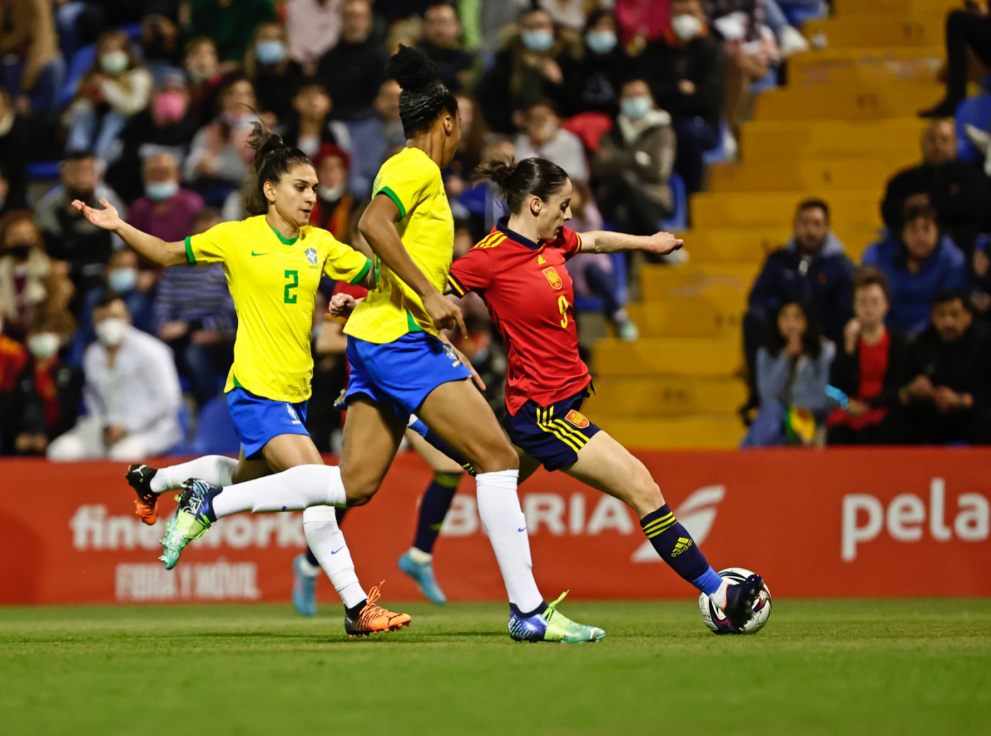 Brasil e Espanha empataram em 1 a 1 durante amistoso