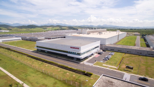 Vista áerea da fábrica da Nissan em Resende (RJ)