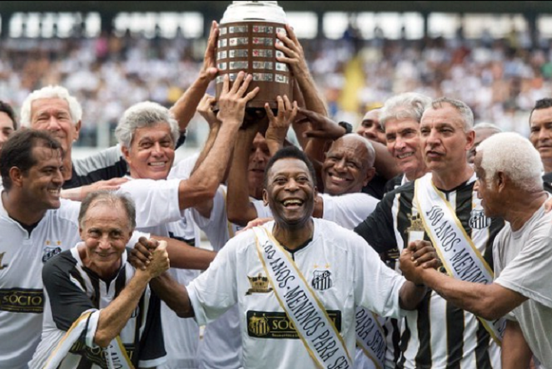 Pelé parabenizou o Santos pelo aniversário de 110 anos