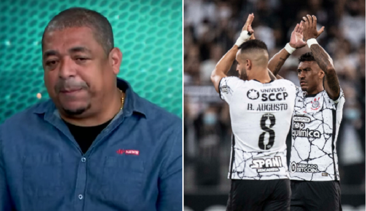 Vampeta pediu os medalhões do Corinthians em campo para jogo contra o Deportivo Cali