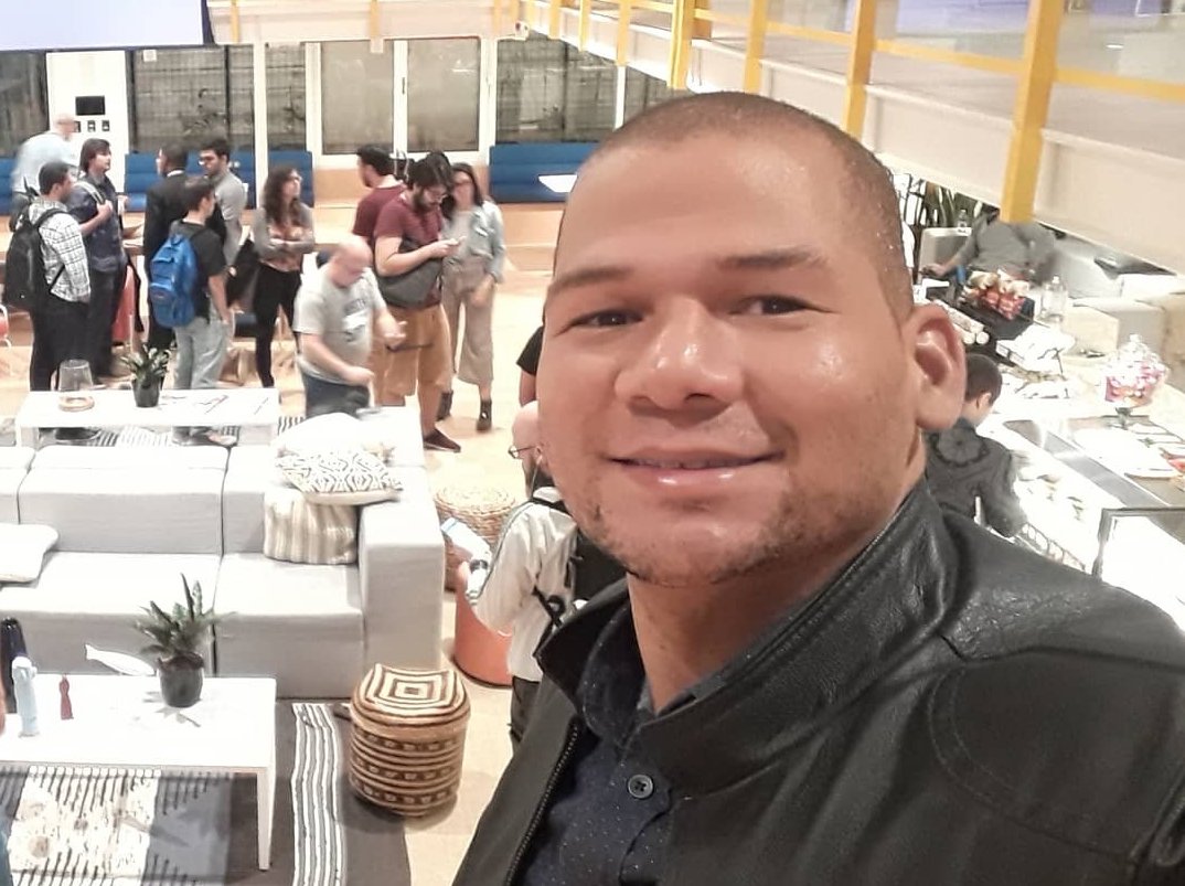 Selfie do perito Renato Couto morto por militares da Marinha