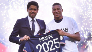 PSG renovando contrato com o Mbappé