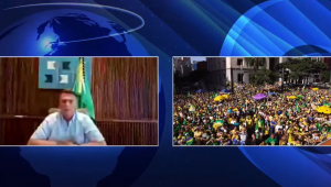 Discurso por vídeo de Bolsonaro