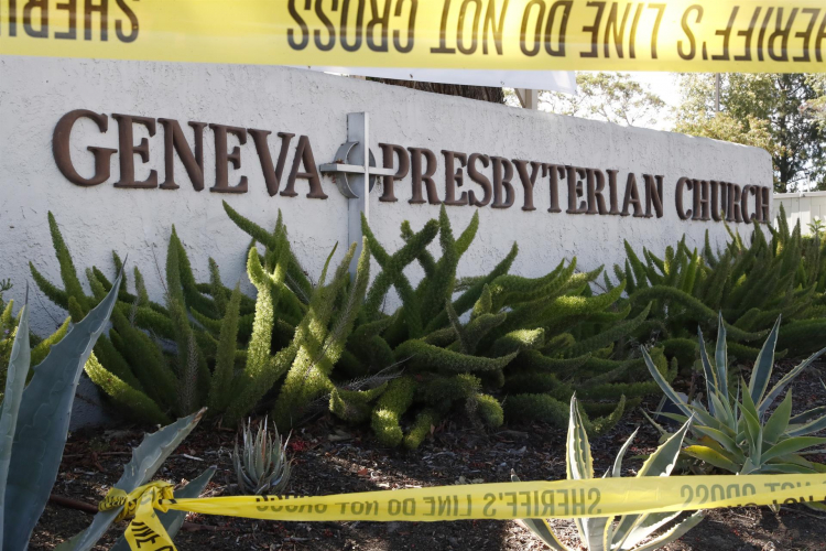Tiroteio em igreja na Califórnia deixou um morto e cinco feridos