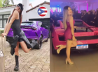 Montagem de Anitta e Melody com Lamborghini