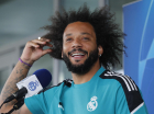 Marcelo concedeu entrevista coletiva antes da final da Liga dos Campeões entre Real Madrid e Liverpool