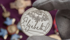 moeda do jubileu da rainha Elisabeth