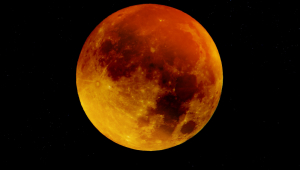 Eclipse lunar total / Lua de sangue