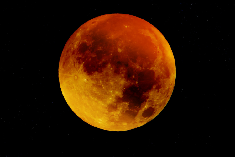 Eclipse lunar total / Lua de sangue