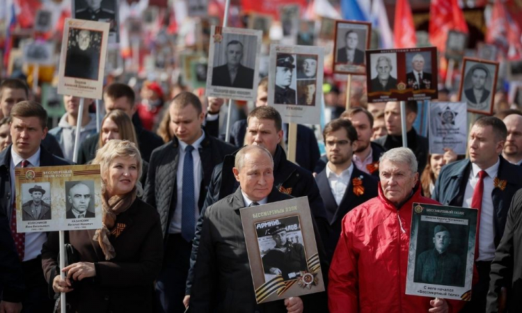 Putin desfile Dia da Vitória