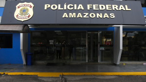 Fachada da Polícia Federal no Amazonas