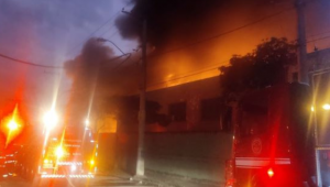 incêndio em Guarulhos