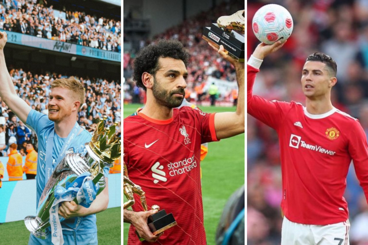 Kevin de Bruyne bate Salah como melhor jogador - Inglaterra