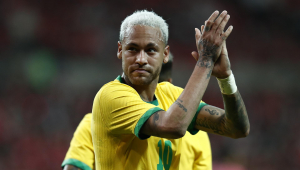 Neymar marcou dois gols pelo Brasil na partida contra a Coreia do Sul