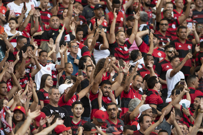 Torcida do Flamengo está fazendo bonito no Brasileirão 2022