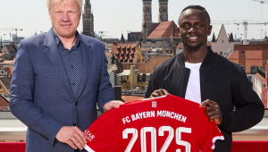 Mané foi oficializado como novo reforço do Bayern de Munique