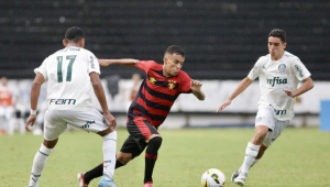 Palmeiras venceu Sport na primeira semifinal da Copa do Brasil sub-17
