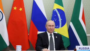 putin na reunião do brics