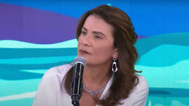 Valeria Bolsonaro no Pânico