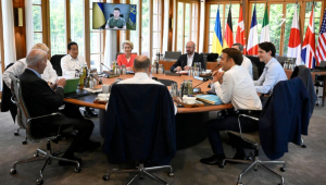 Zelensky participa da cúpula do G7