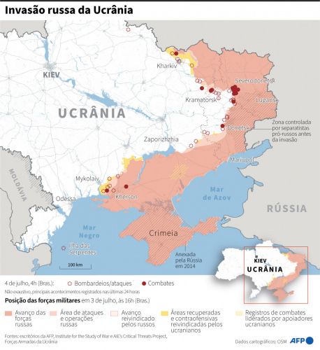 Invasão da Rússia à Ucrânia