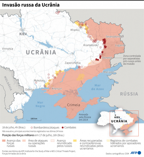 invasão russa a Ucrânia