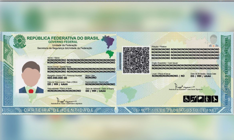 Nova Carteira de Identidade Nacional