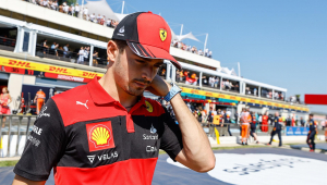 Leclerc, piloto da Ferrari, cometeu um erro crucial no GP da França de Fórmula 1